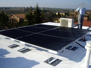 Impianto parzialmente integrato su abitazione in provincia di Modena da 3 kWp